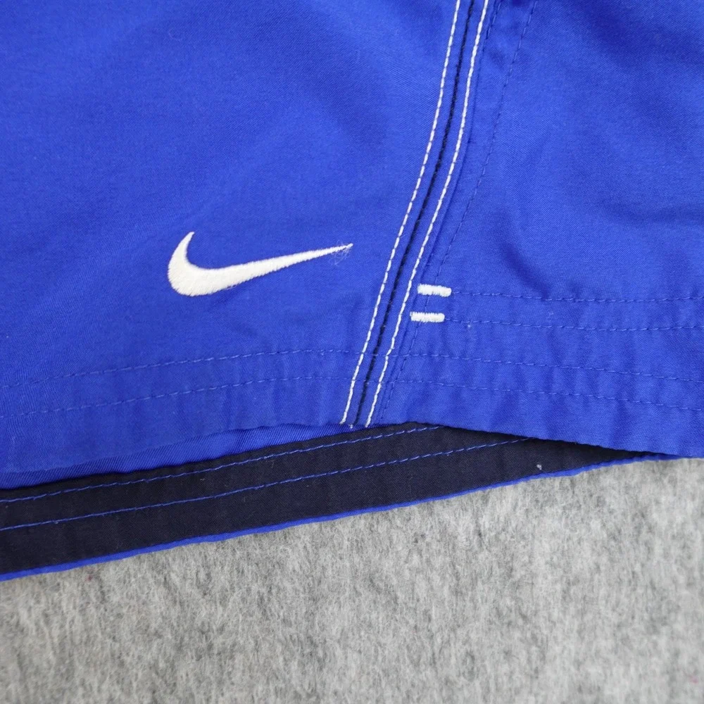 Nike Shorts Men Small Blue Swim Board Shorts Pockets